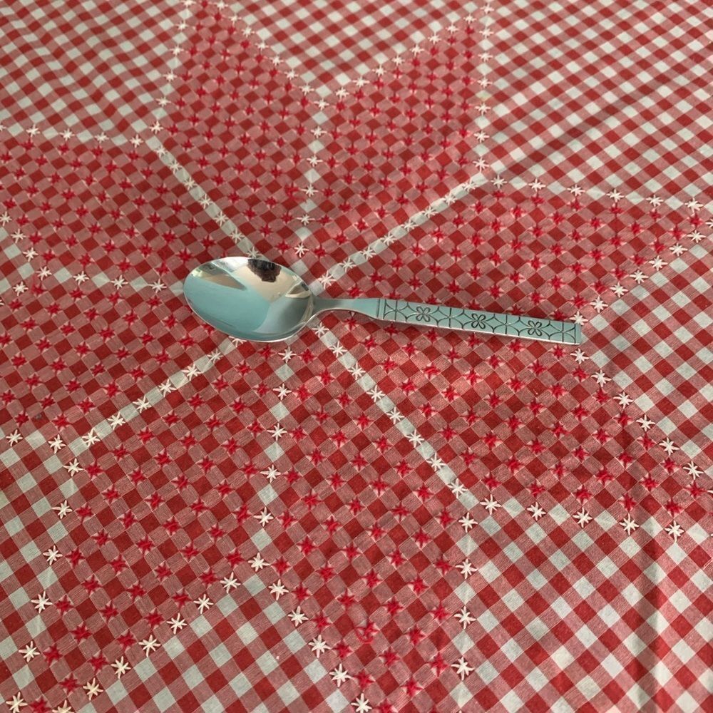 Vintage Northland Flower MCM Spoon